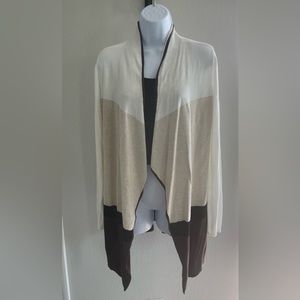 WHBM striped cardigan